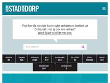 Tablet Screenshot of mijnstadmijndorp.nl